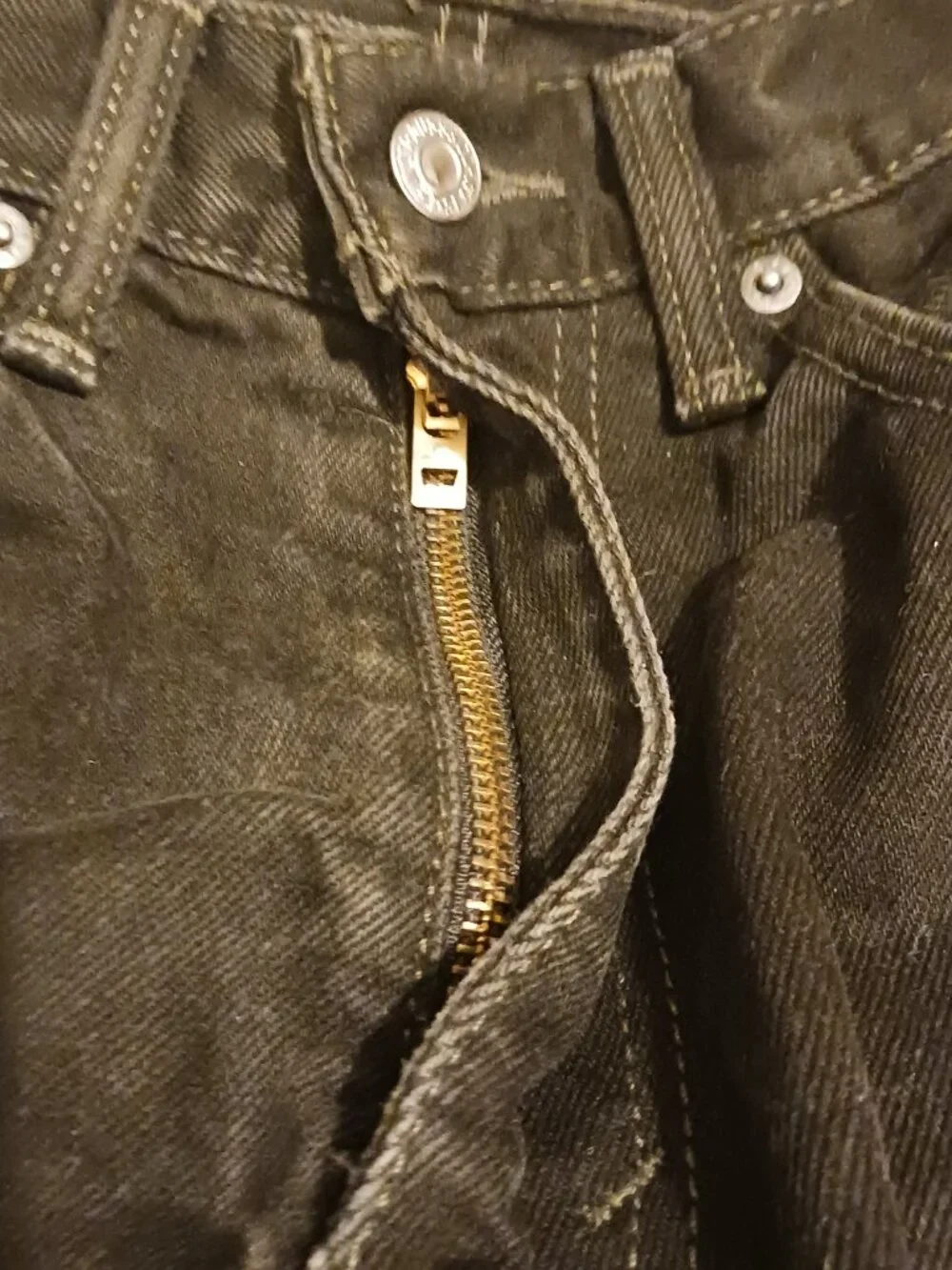 Levi's men's 505 black jeans 31x30